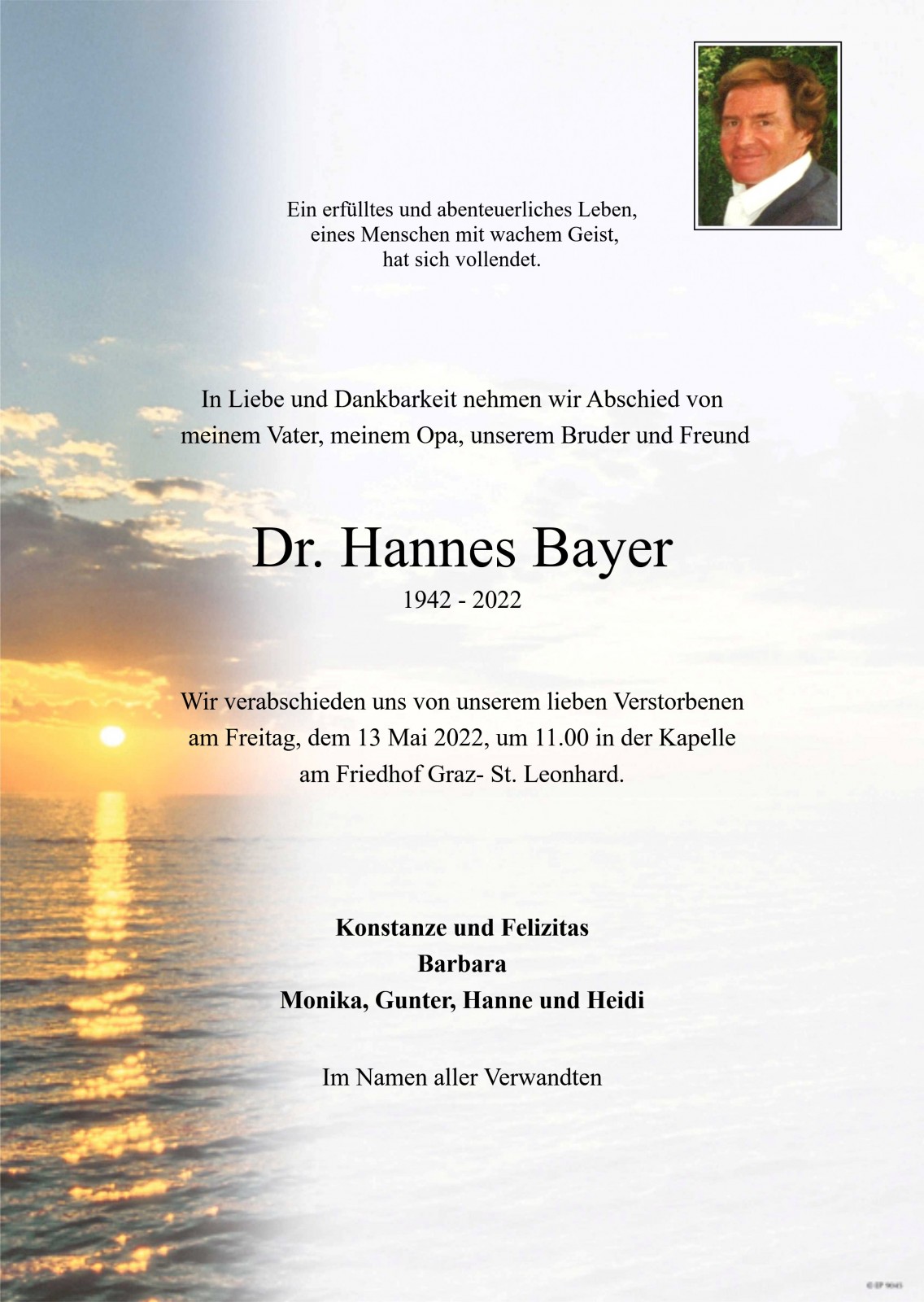 Parte Dr. Hannes Bayer