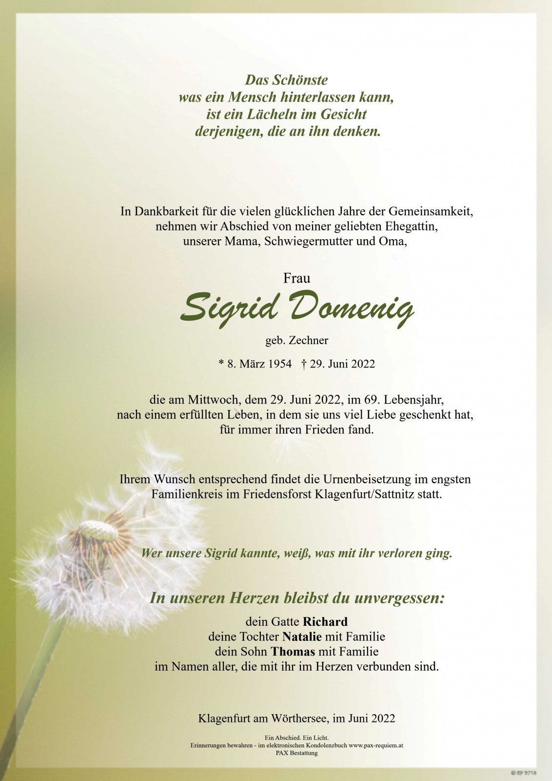 Parte Sigrid Domenig