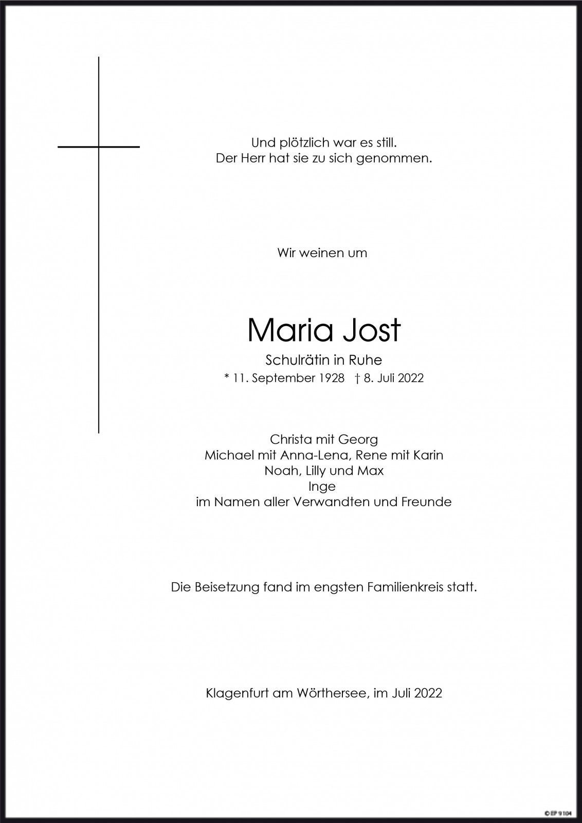 Parte Maria Jost