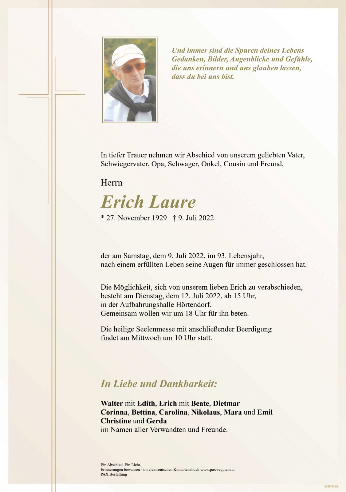 Parte Erich Laure