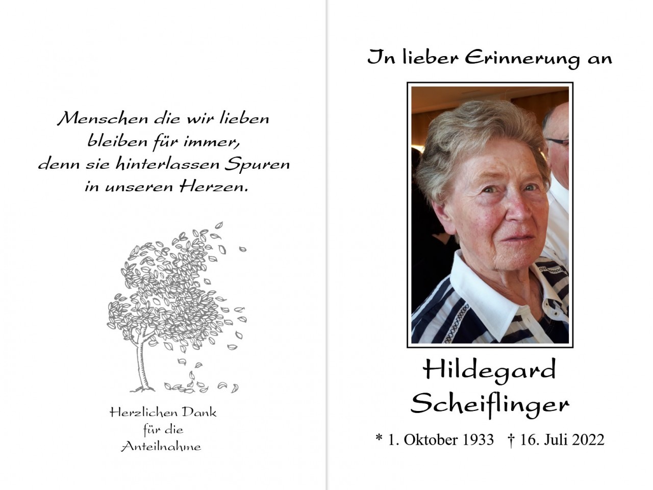 Parte Hildegard Scheiflinger