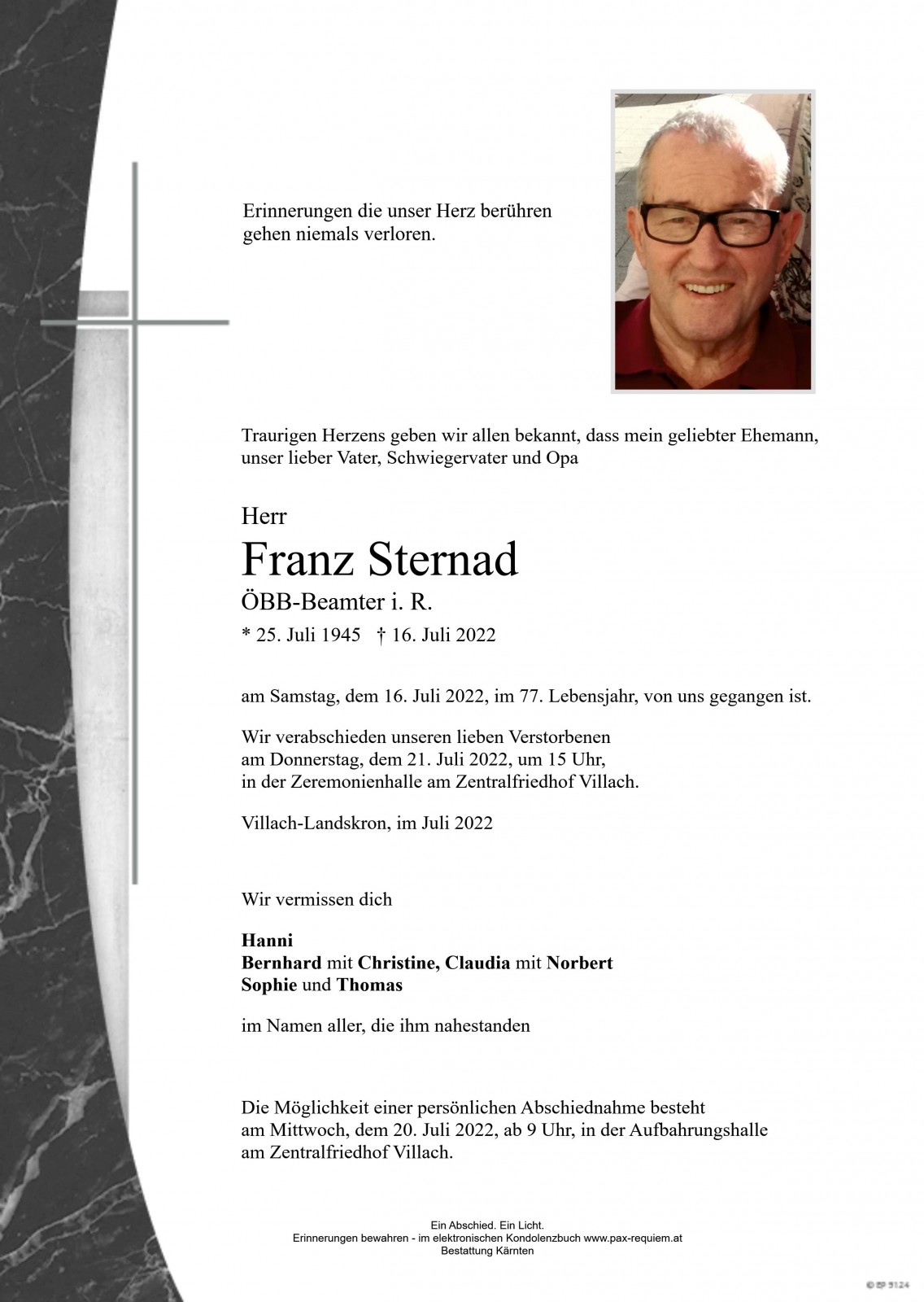 Parte Franz Sternad