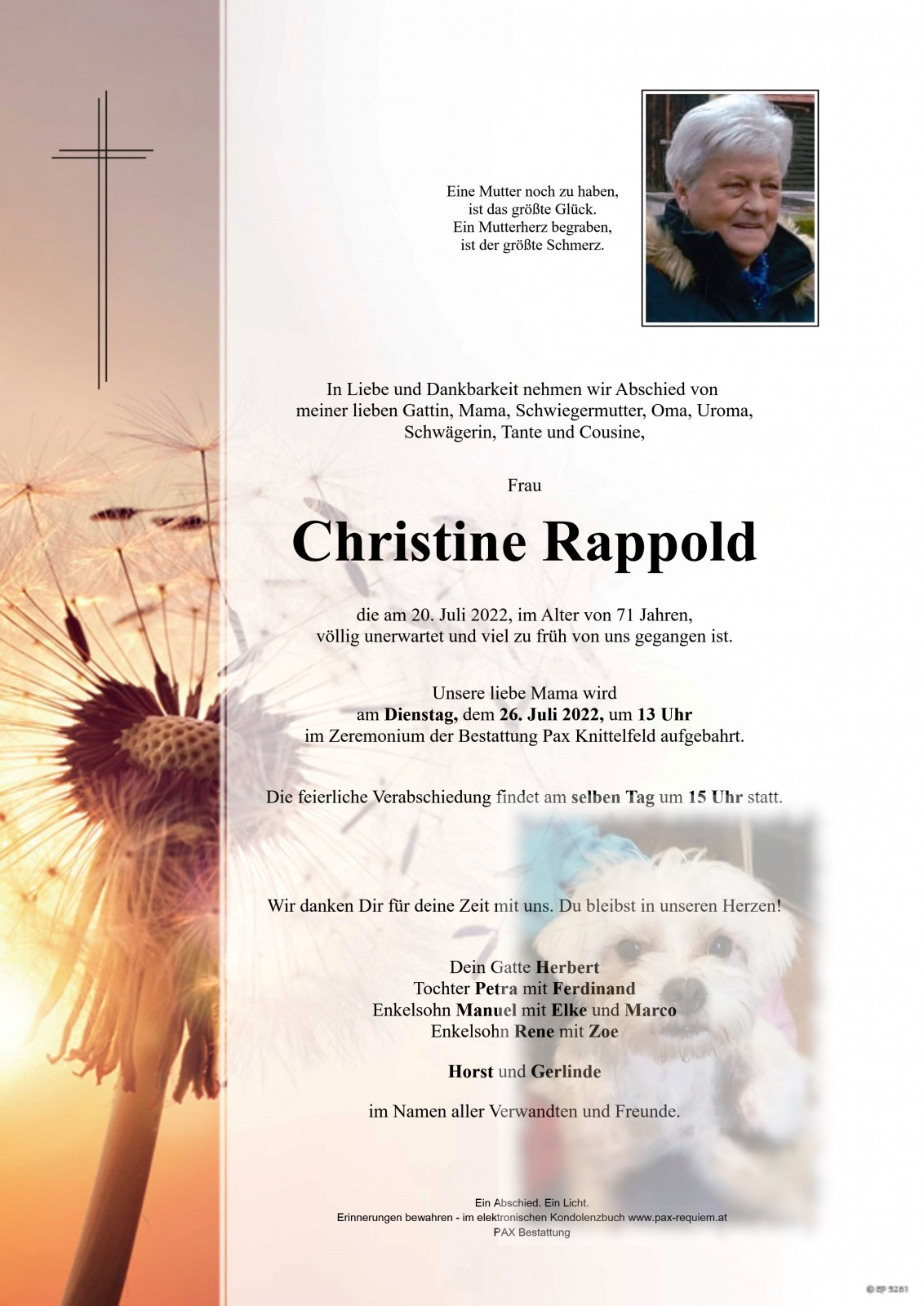 Parte Christine Rappold