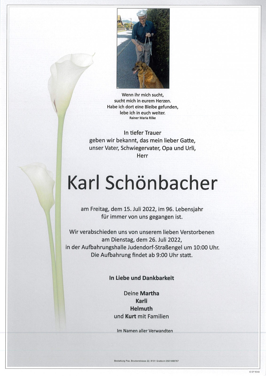 Parte Karl Schönbacher