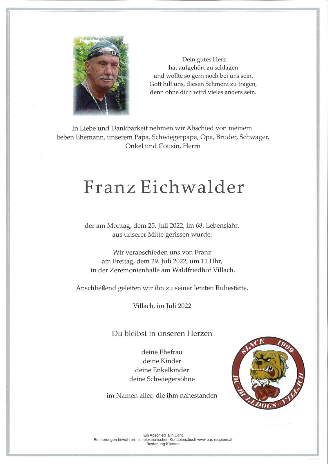 Parte Franz Eichwalder