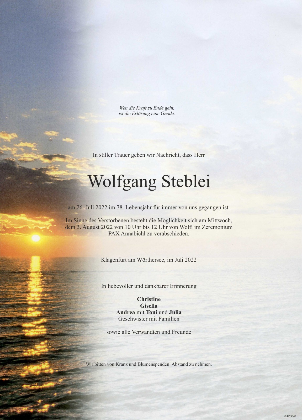 Parte Wolfgang Steblei