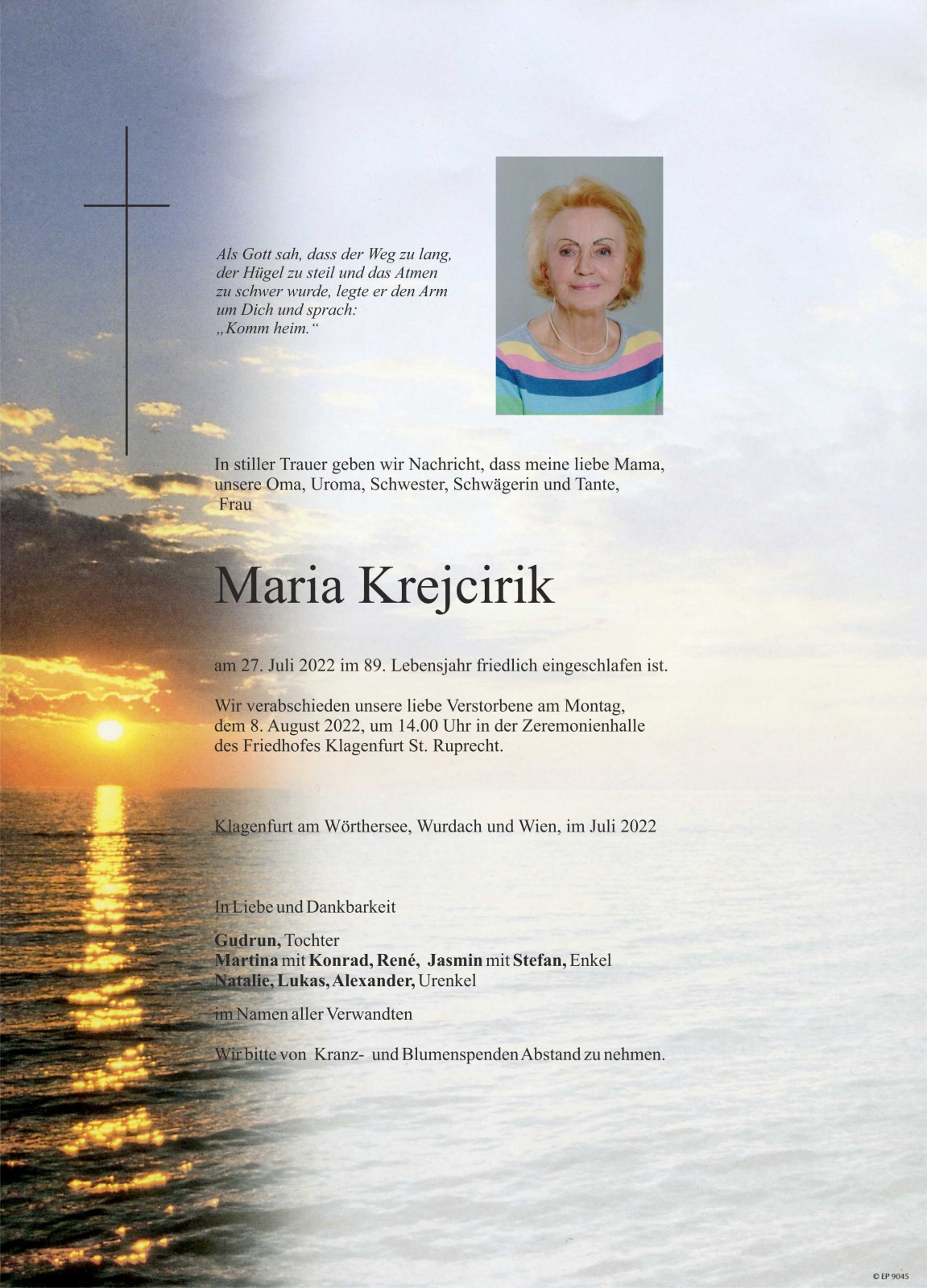 Parte Maria Krejcirik