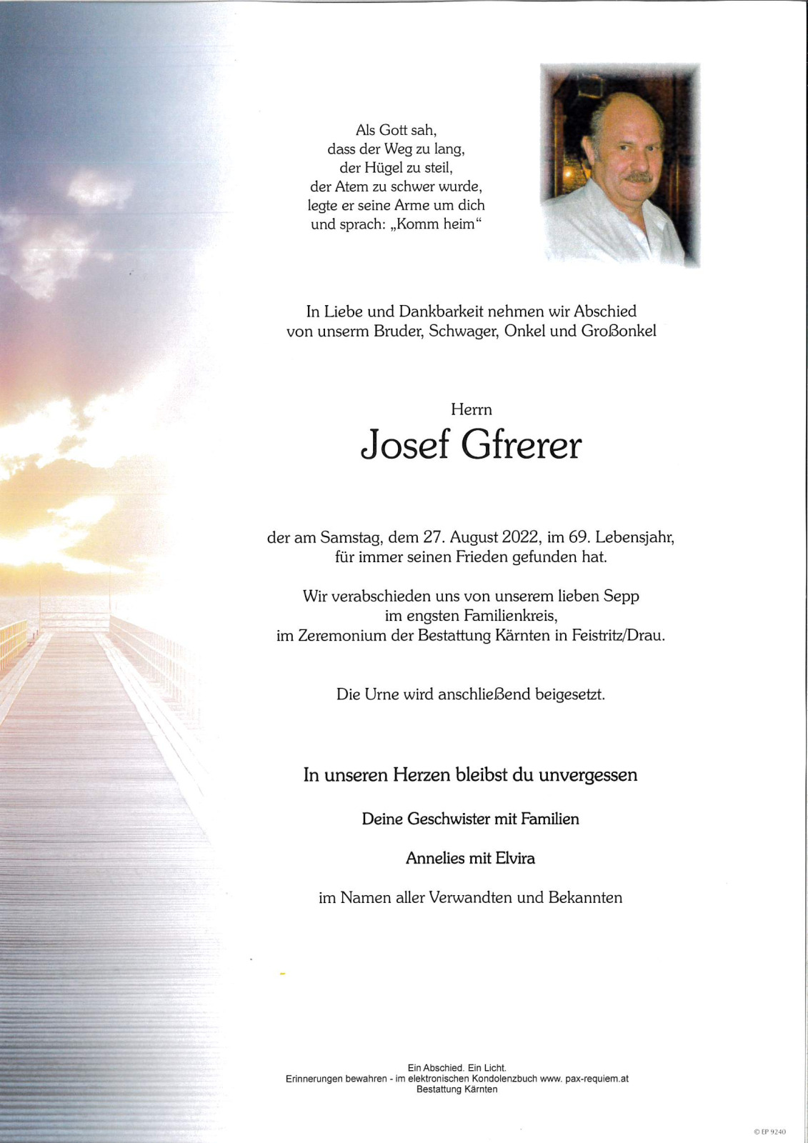 Parte Josef Gfrerer