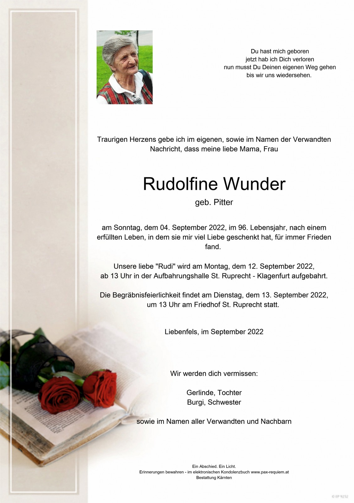 Parte Rudolfine Wunder