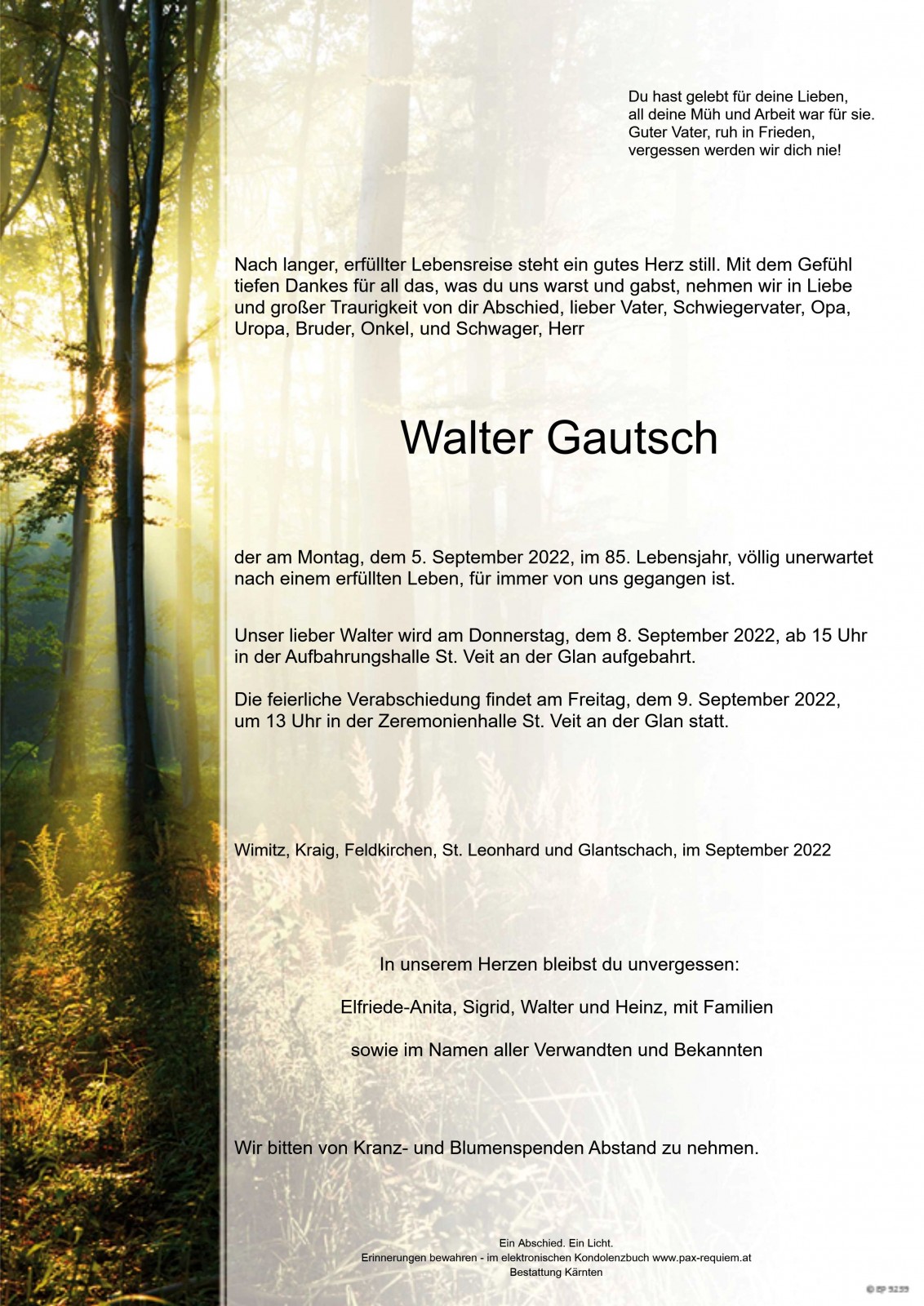 Parte Walter Gautsch