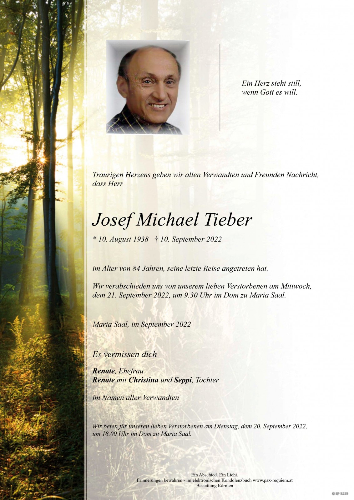 Parte Josef Michael Tieber