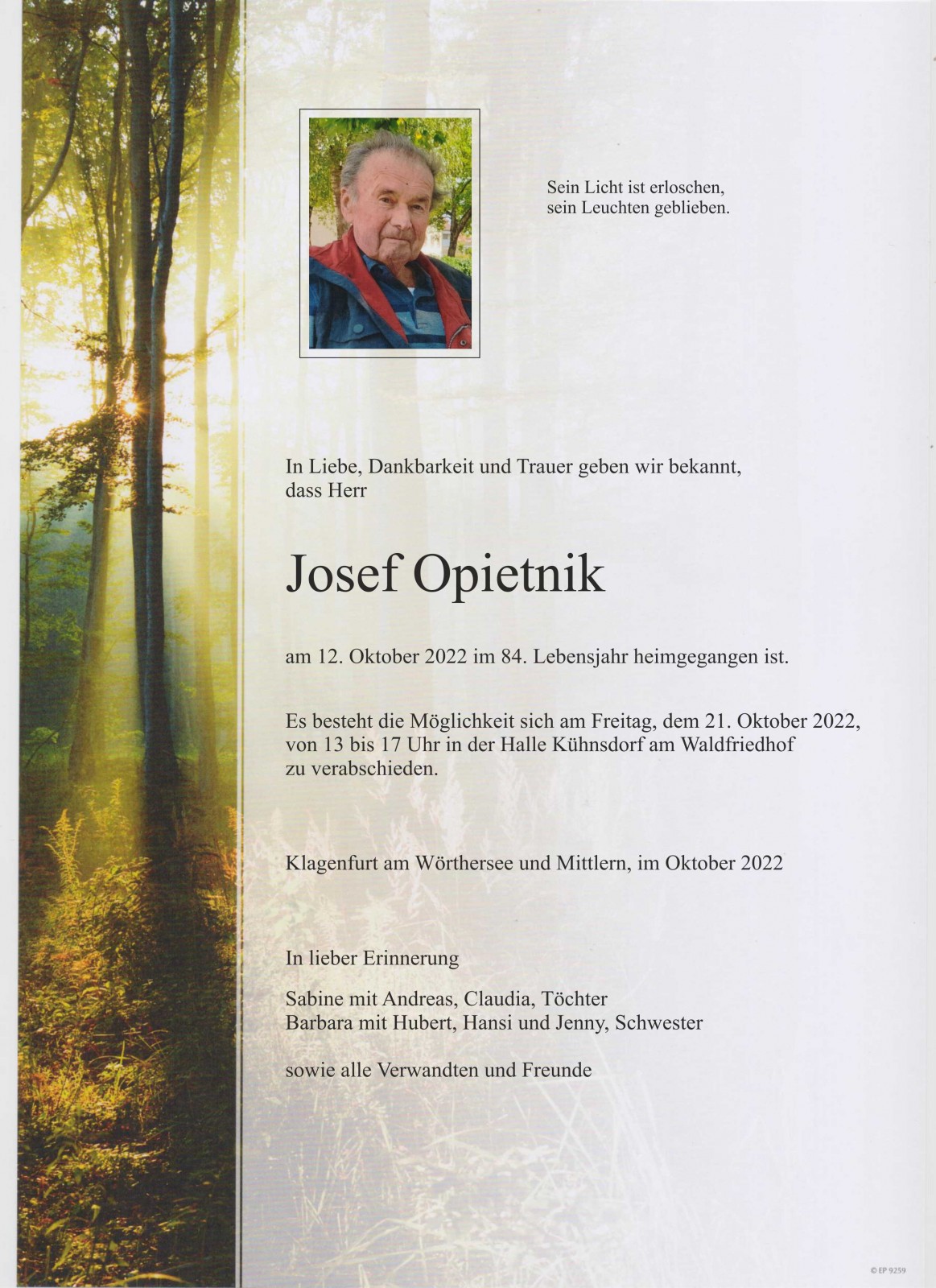 Parte Josef Opietnik