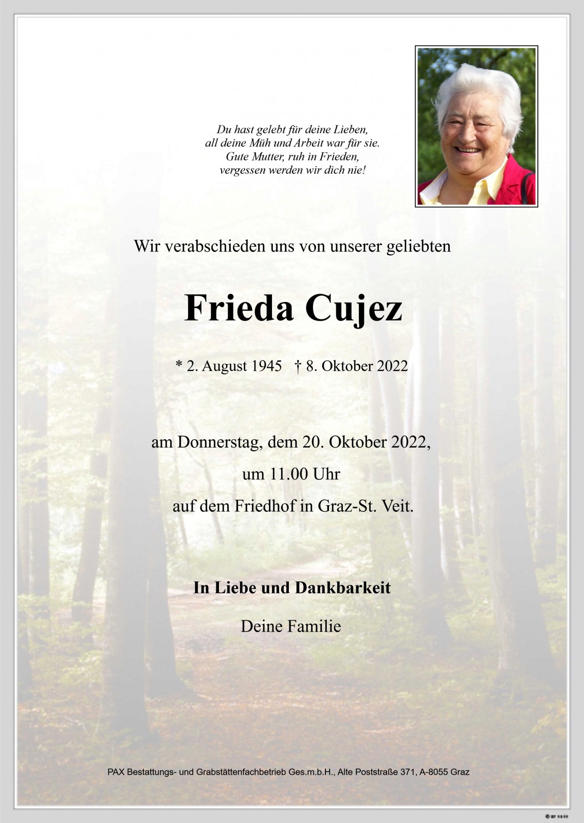 Parte Friederike Cujez