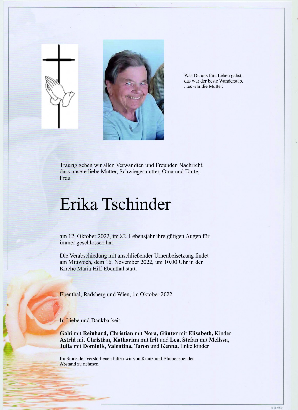 Parte Erika Tschinder