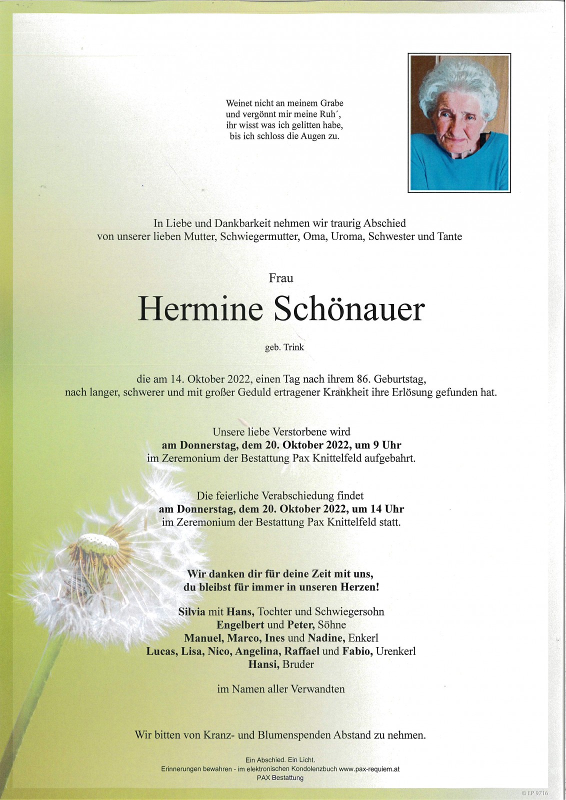 Parte Hermine Schönauer