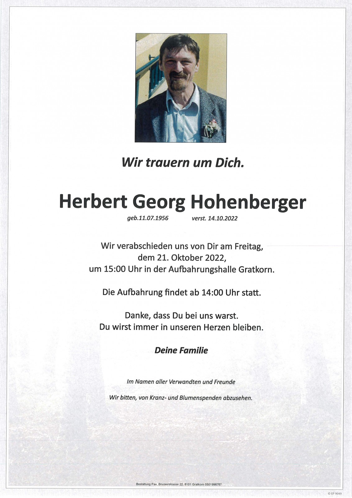 Parte Herbert Georg Hohenberger