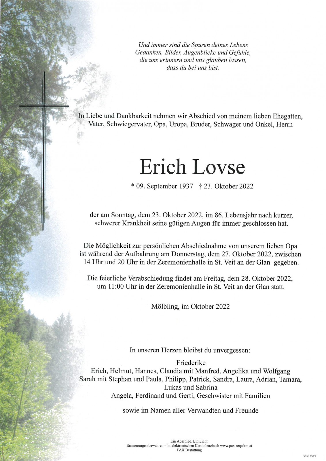 Parte Erich Lovse