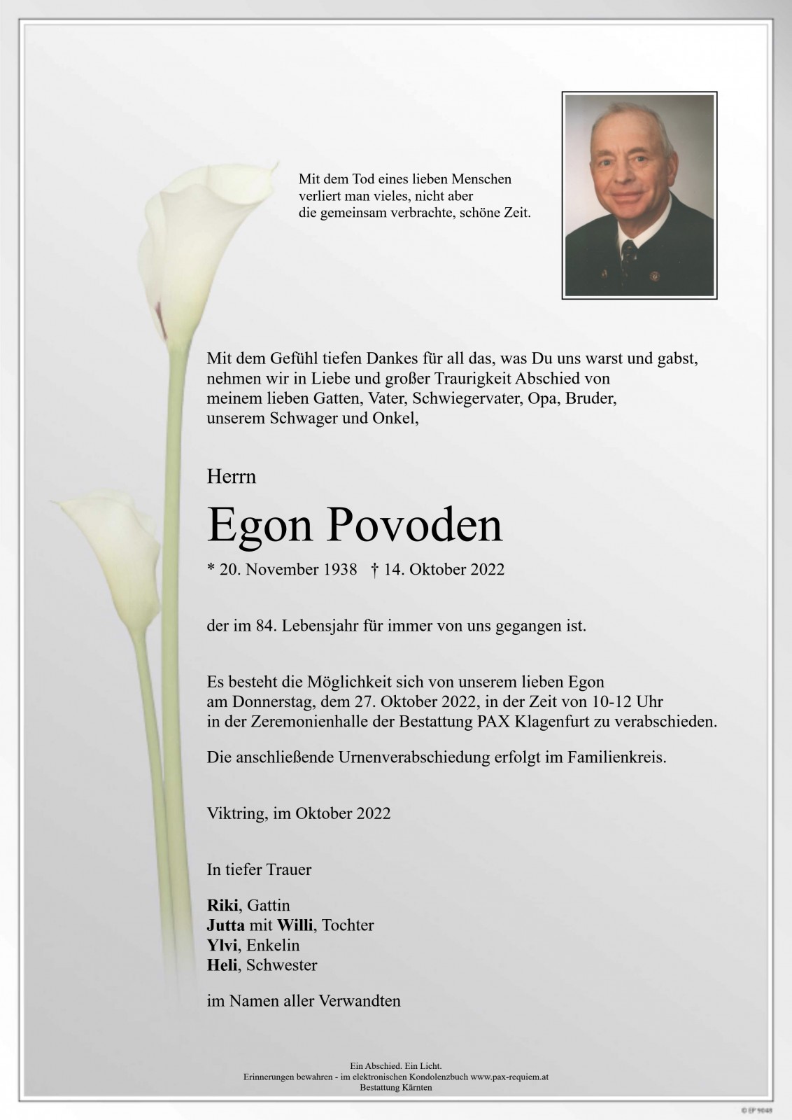 Parte Egon Povoden