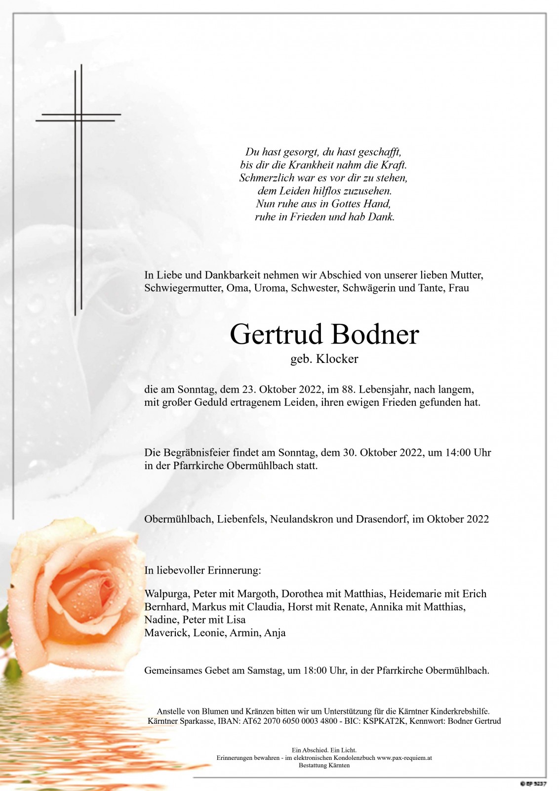 Parte Gertrud Bodner