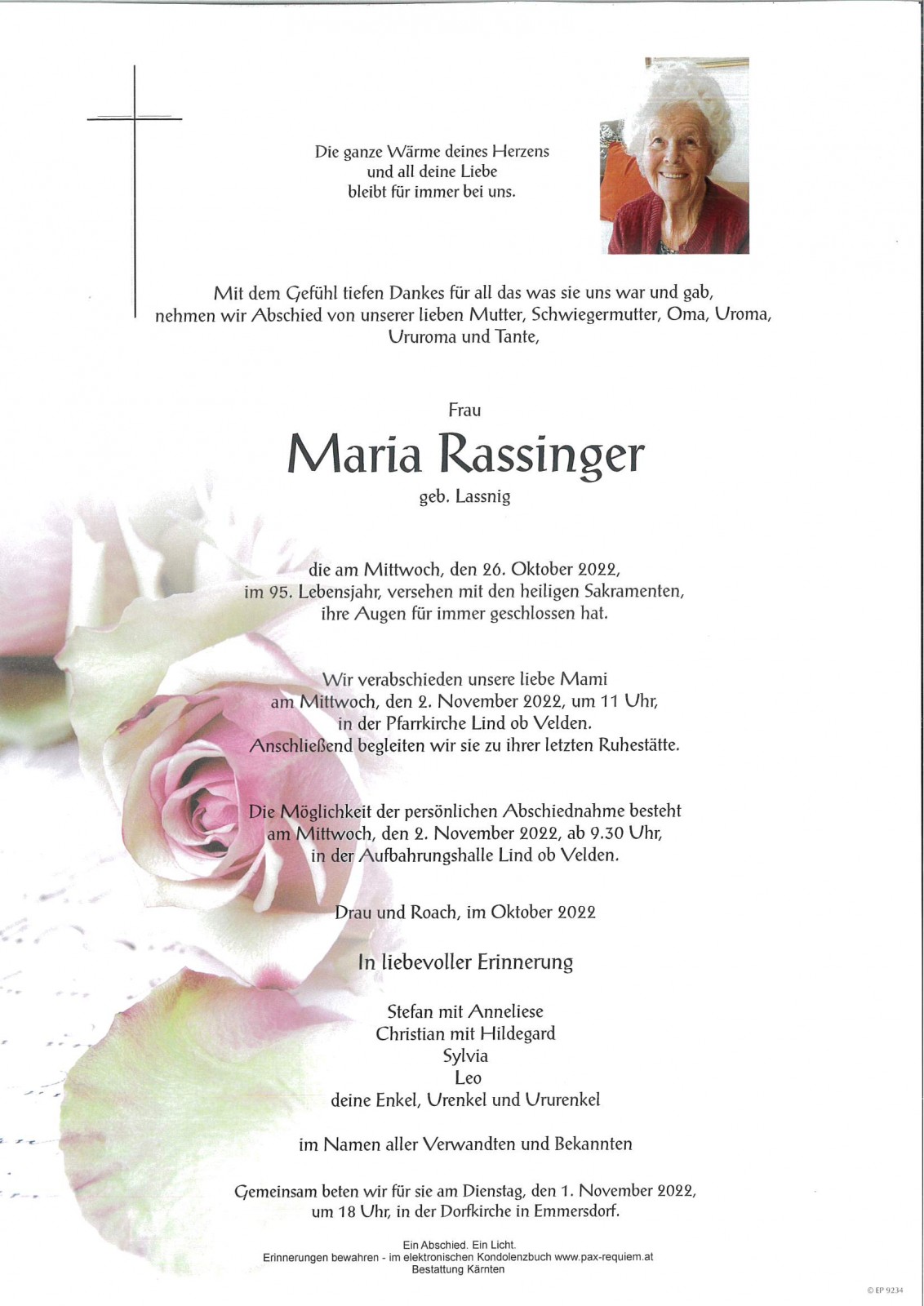 Parte Maria Rassinger