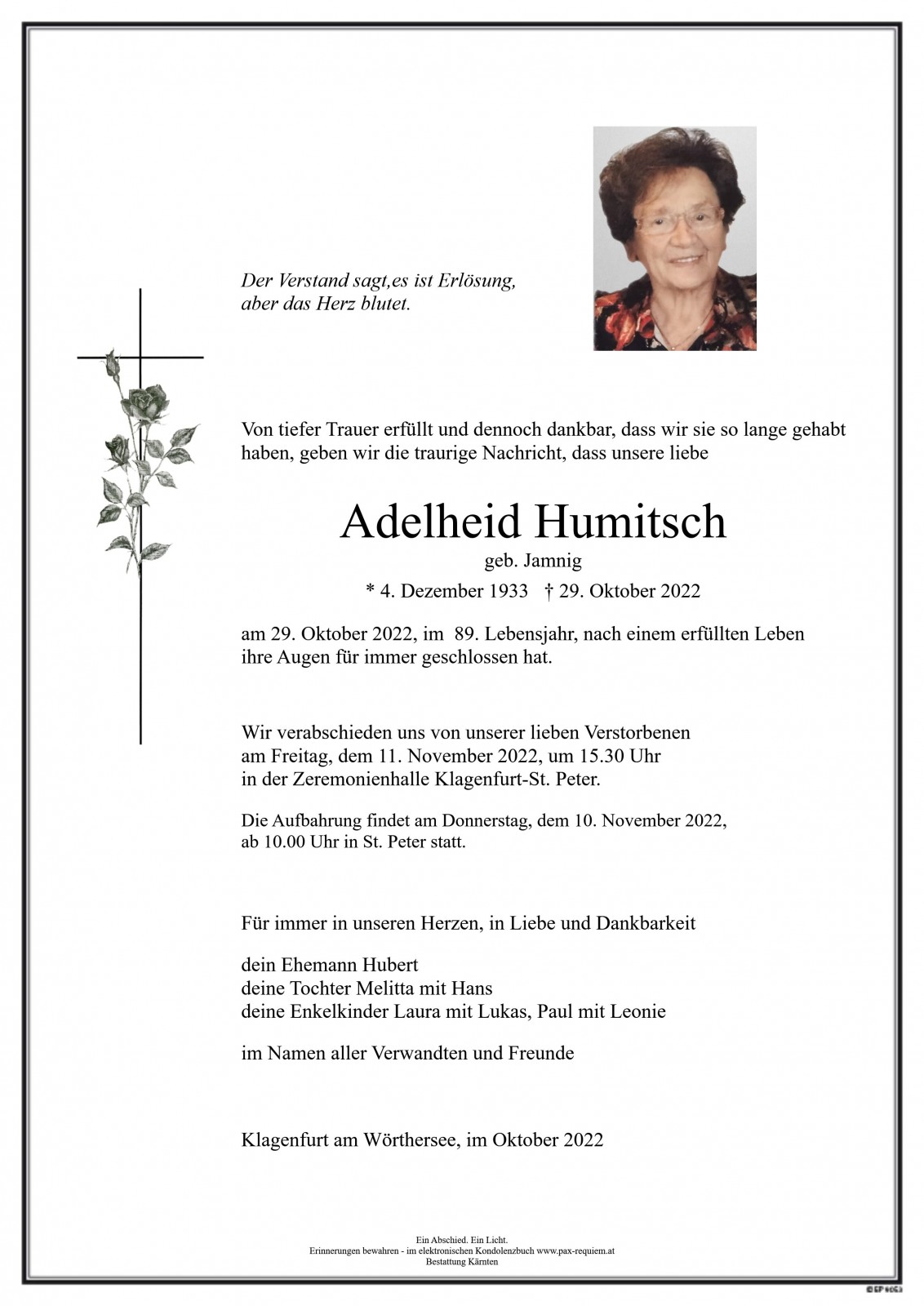 Parte Adelheid Humitsch