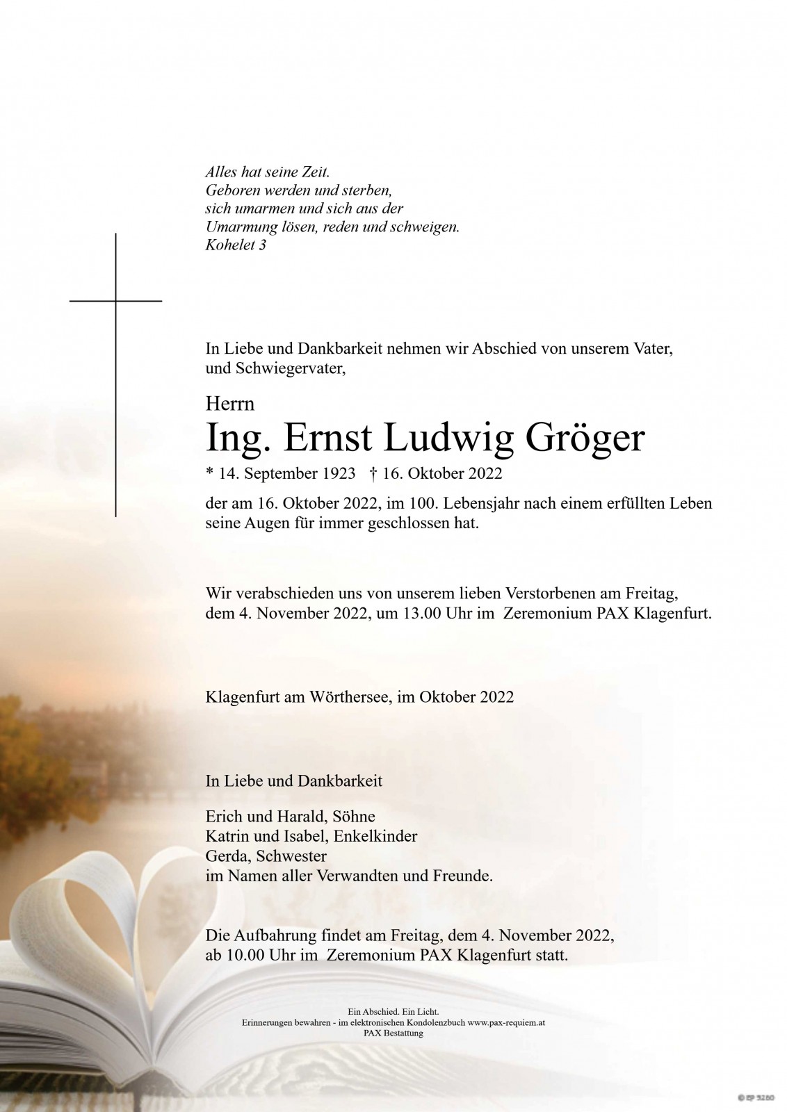 Parte Ing. Ernst Ludwig Gröger