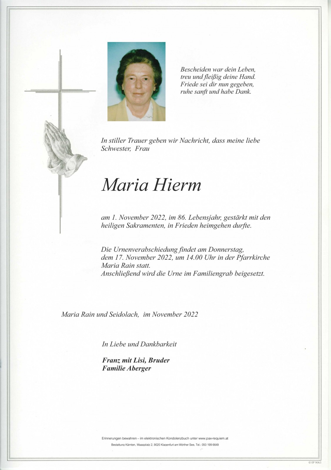 Parte Maria Hierm