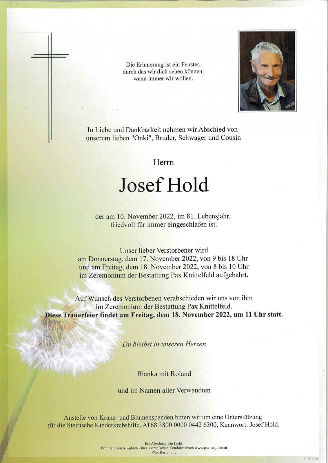 Parte Josef Hold