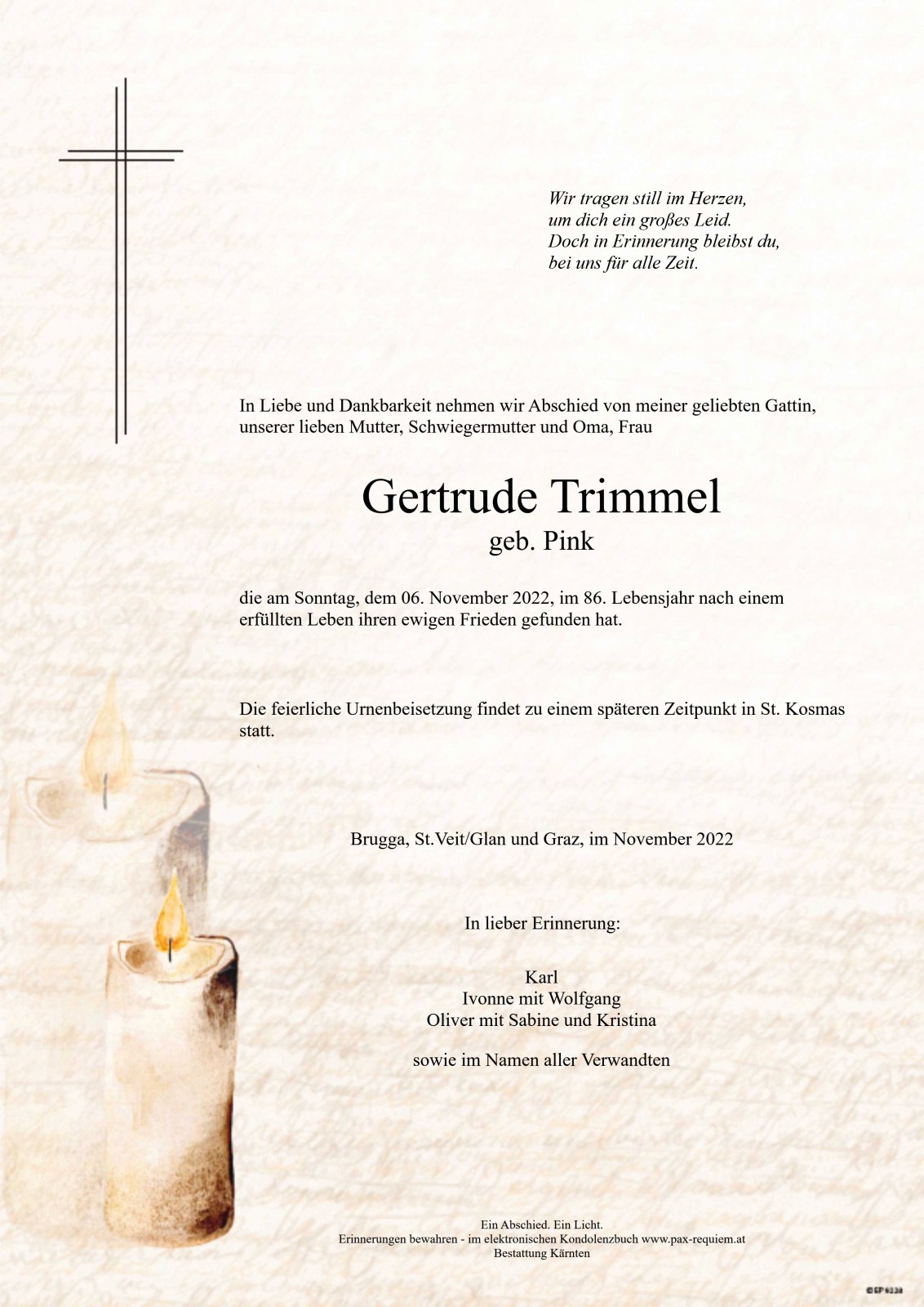 Parte Gertrude Trimmel