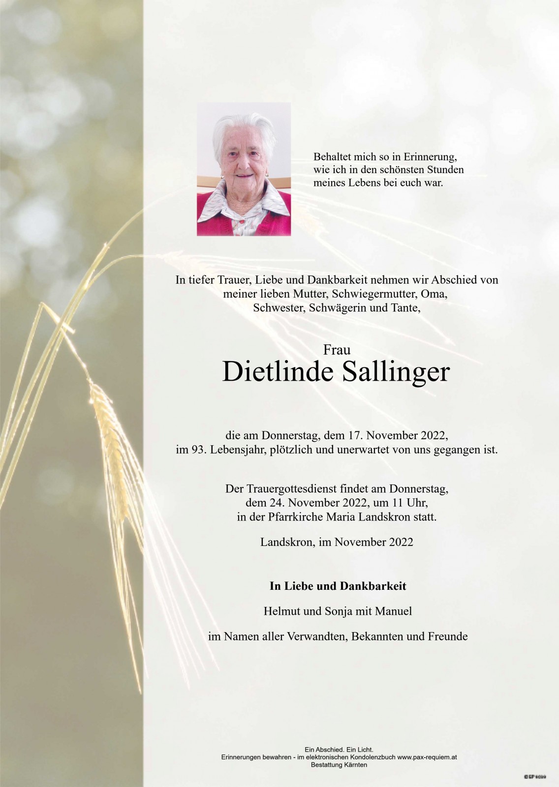 Parte Dietlinde Sallinger