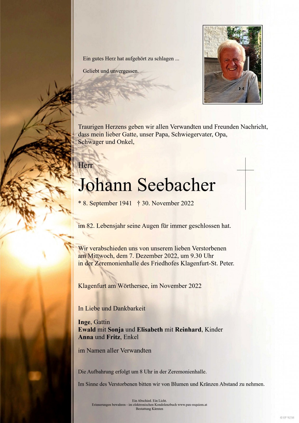 Parte Johann Seebacher