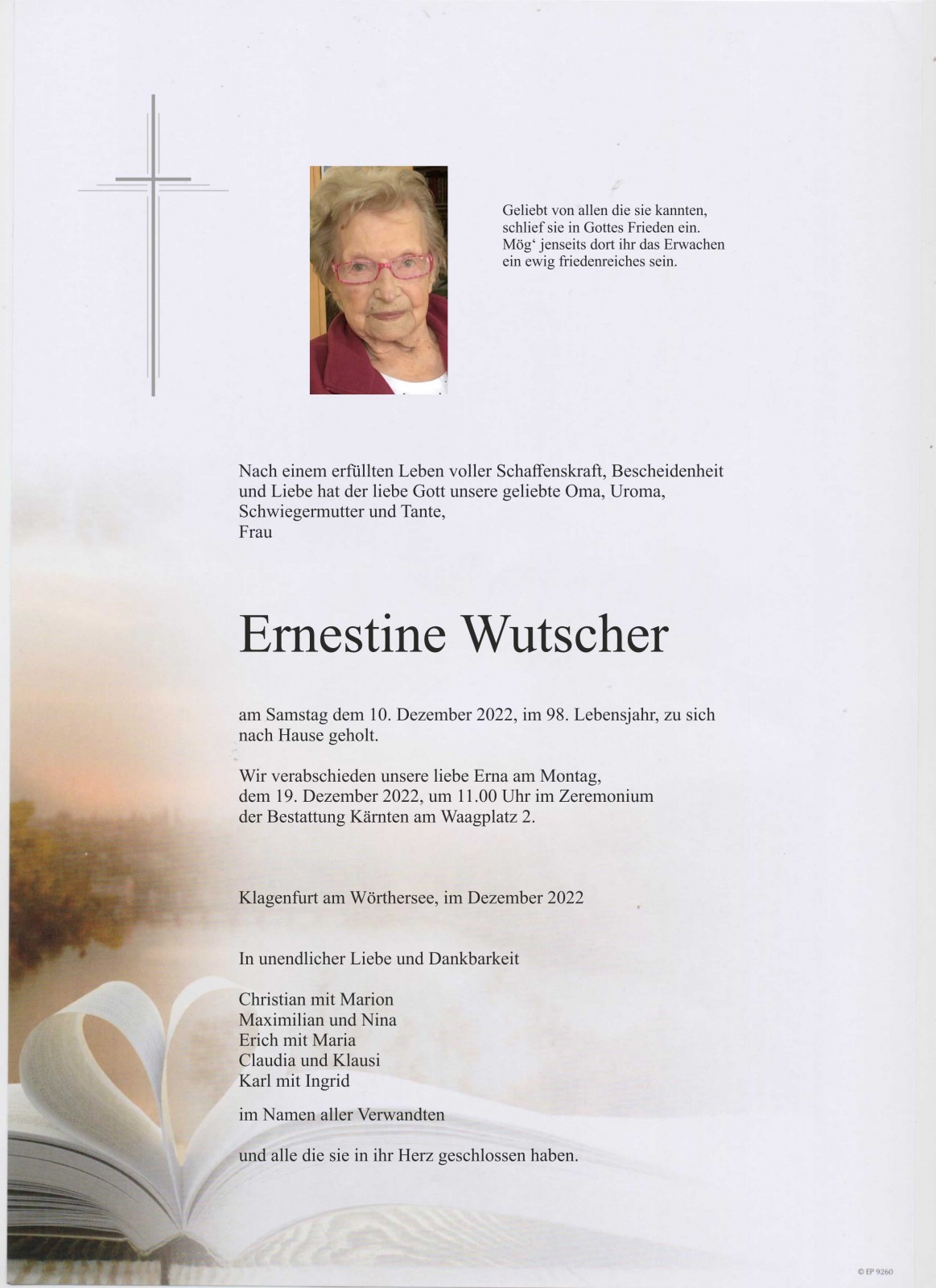 Parte Ernestine Wutscher