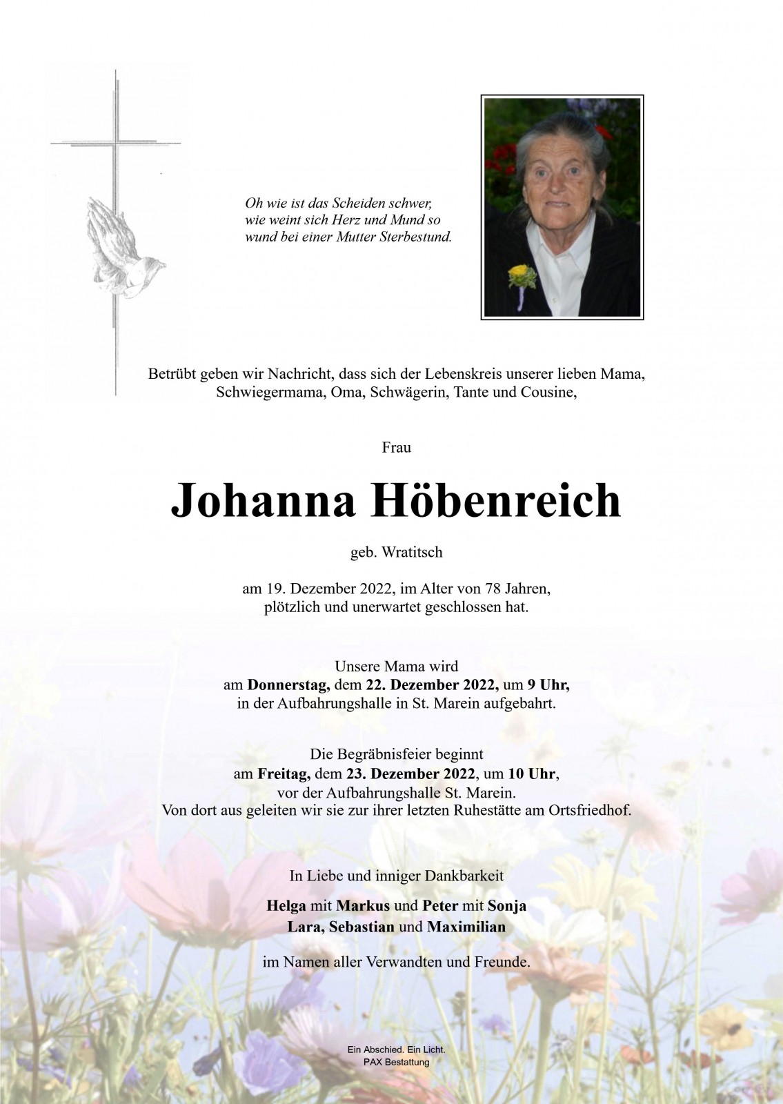 Parte Johanna Höbenreich