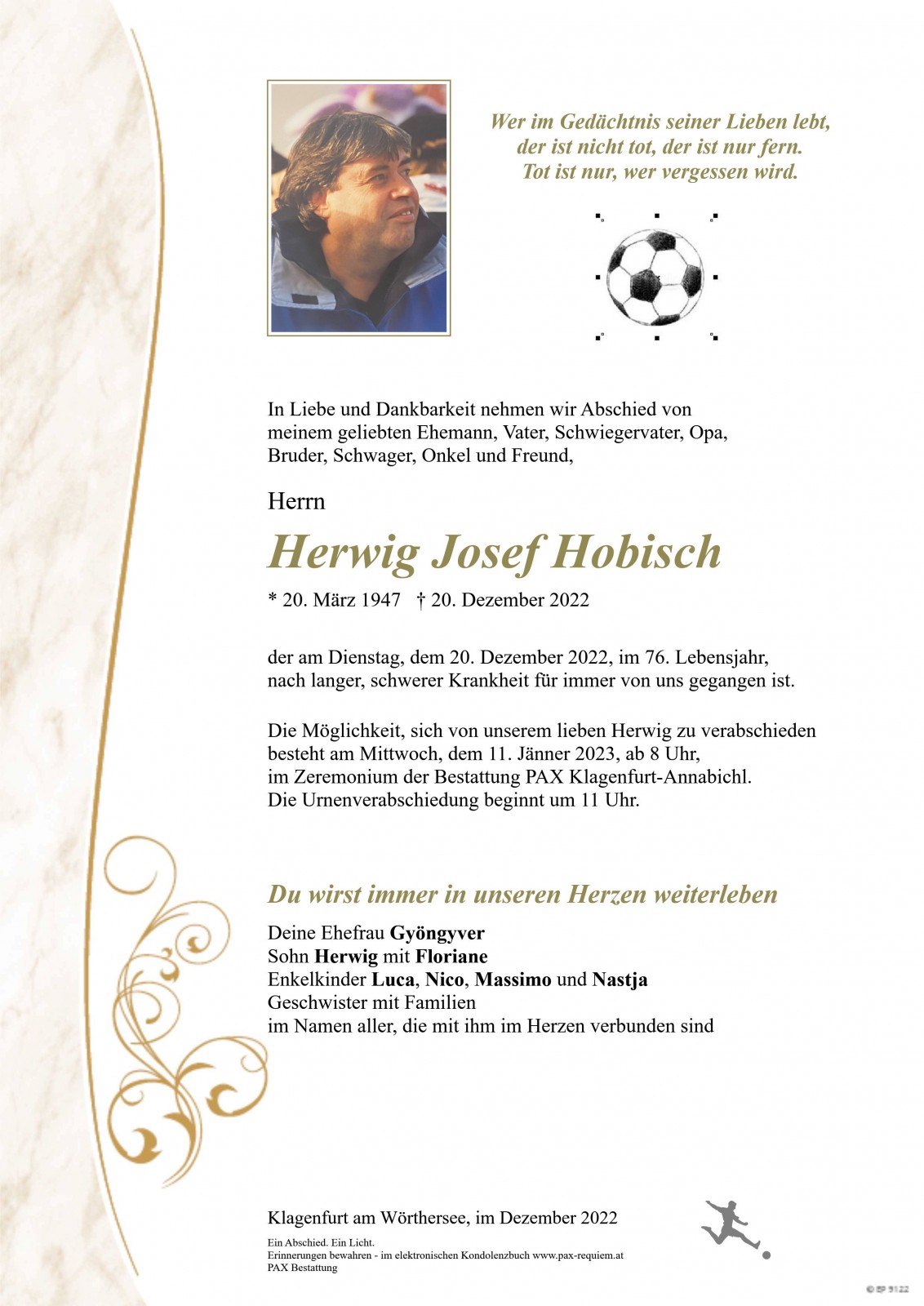 Parte Herwig Josef Hobisch