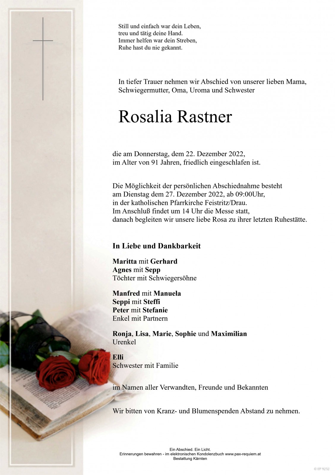 Parte Rosalia Rastner