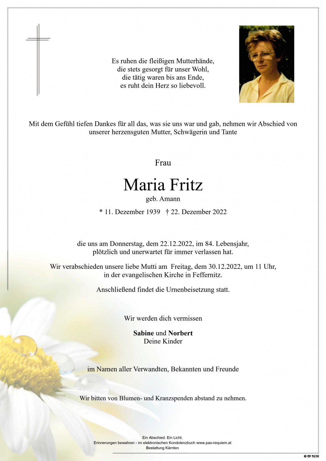 Parte Maria Fritz