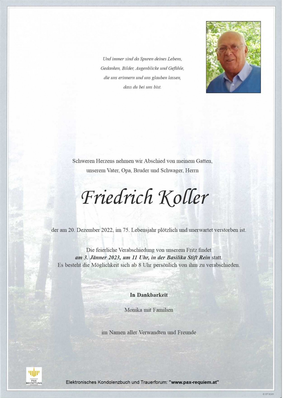 Parte Friedrich Koller