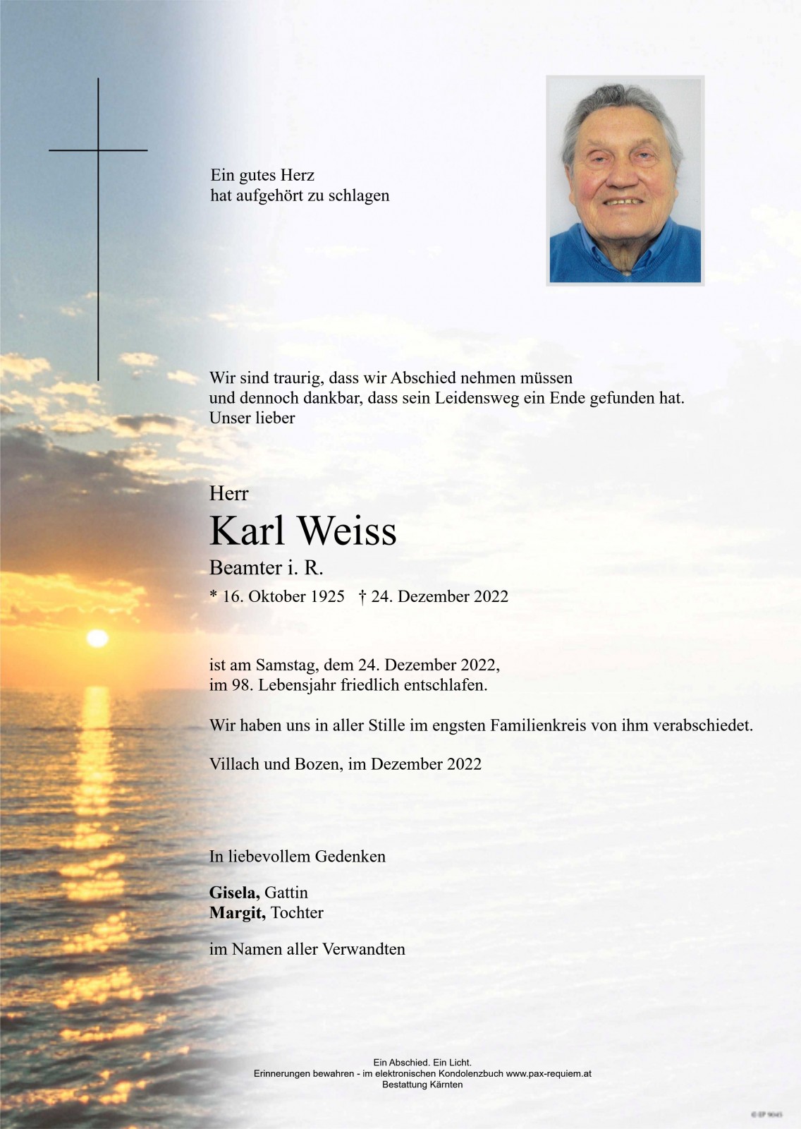 Parte Karl Weiss