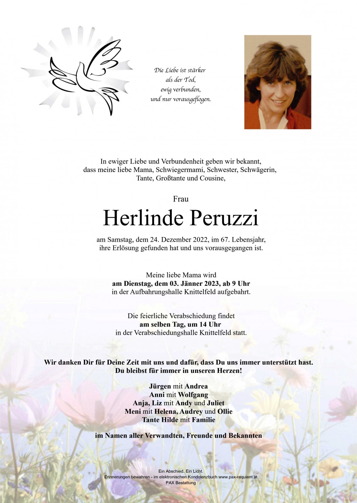 Parte Herlinde Peruzzi