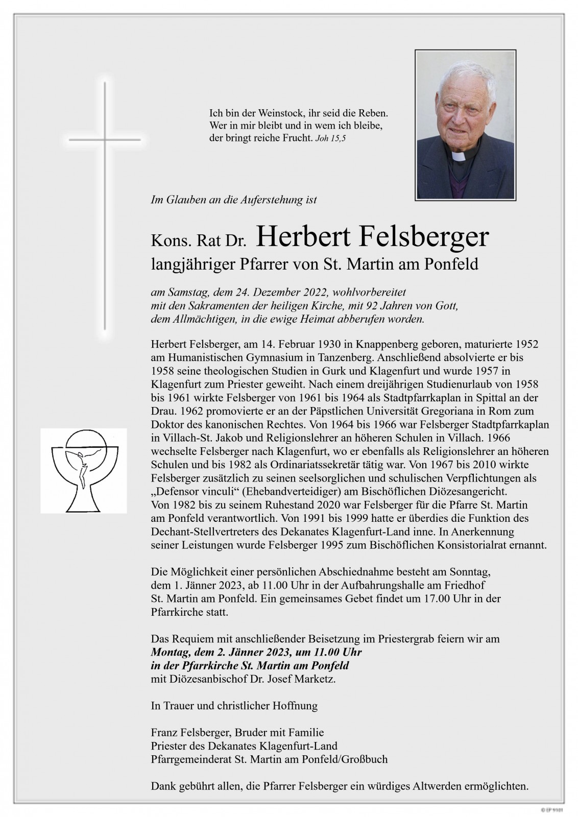 Parte Kons. Rat Dr. Herbert Felsberger