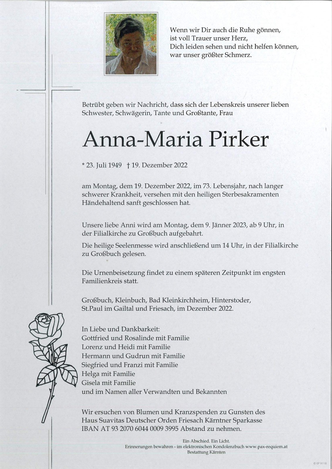 Parte Anna Maria Pirker