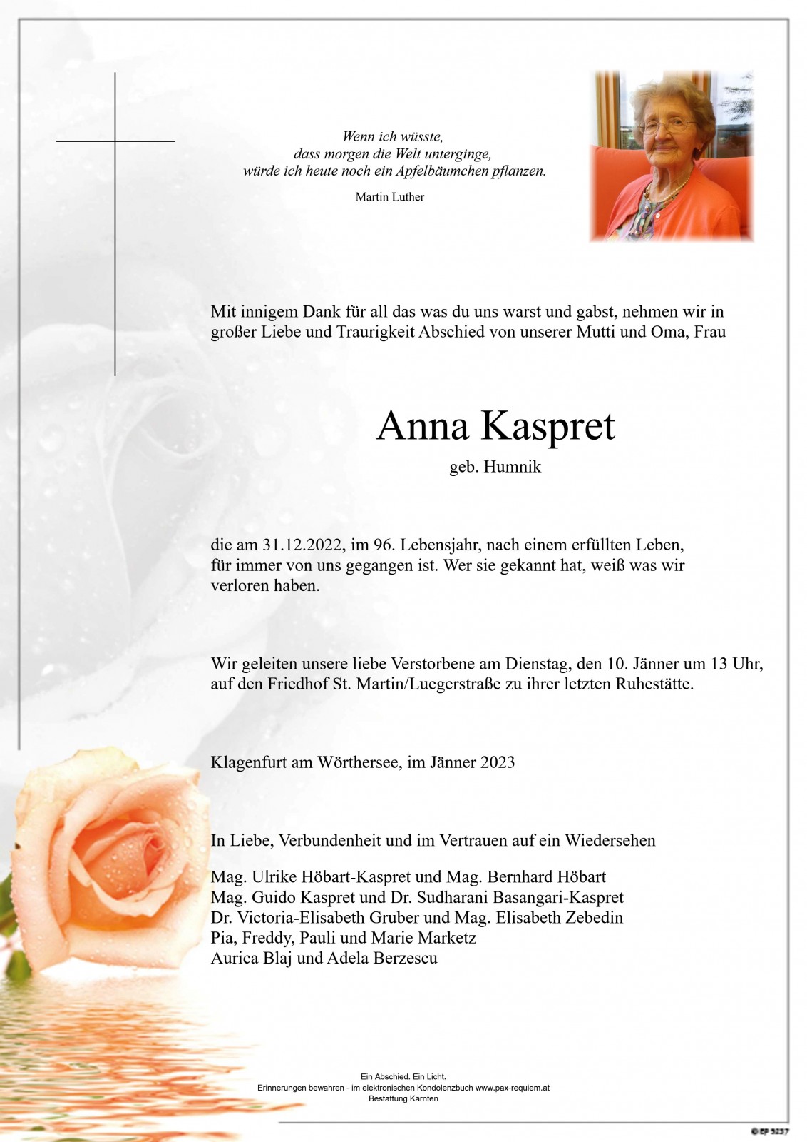 Parte Anna Kaspret