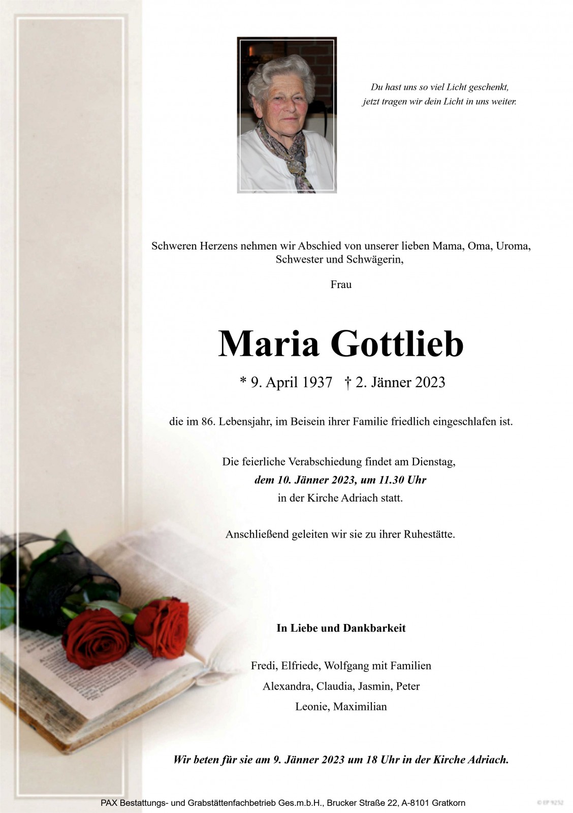 Parte Maria Gottlieb