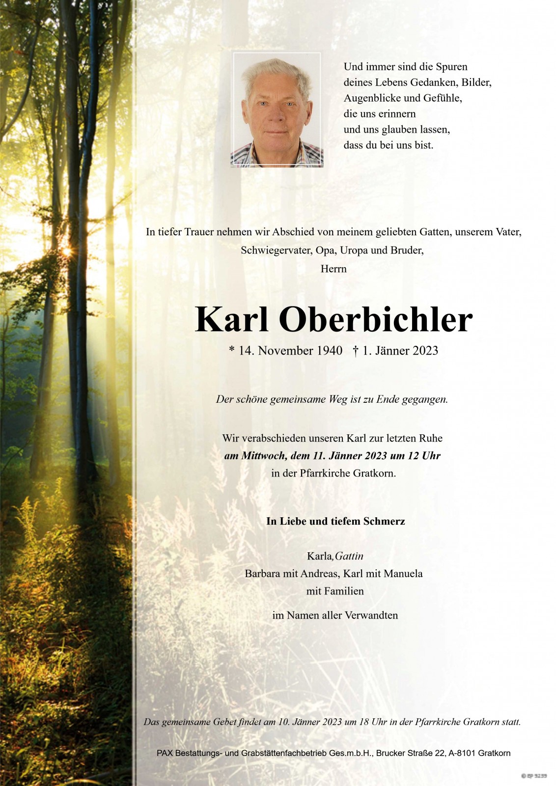 Parte Karl Oberbichler