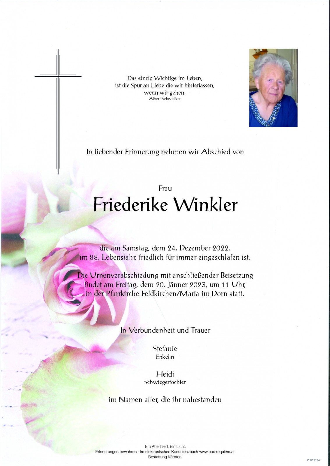 Parte Friederike Winkler