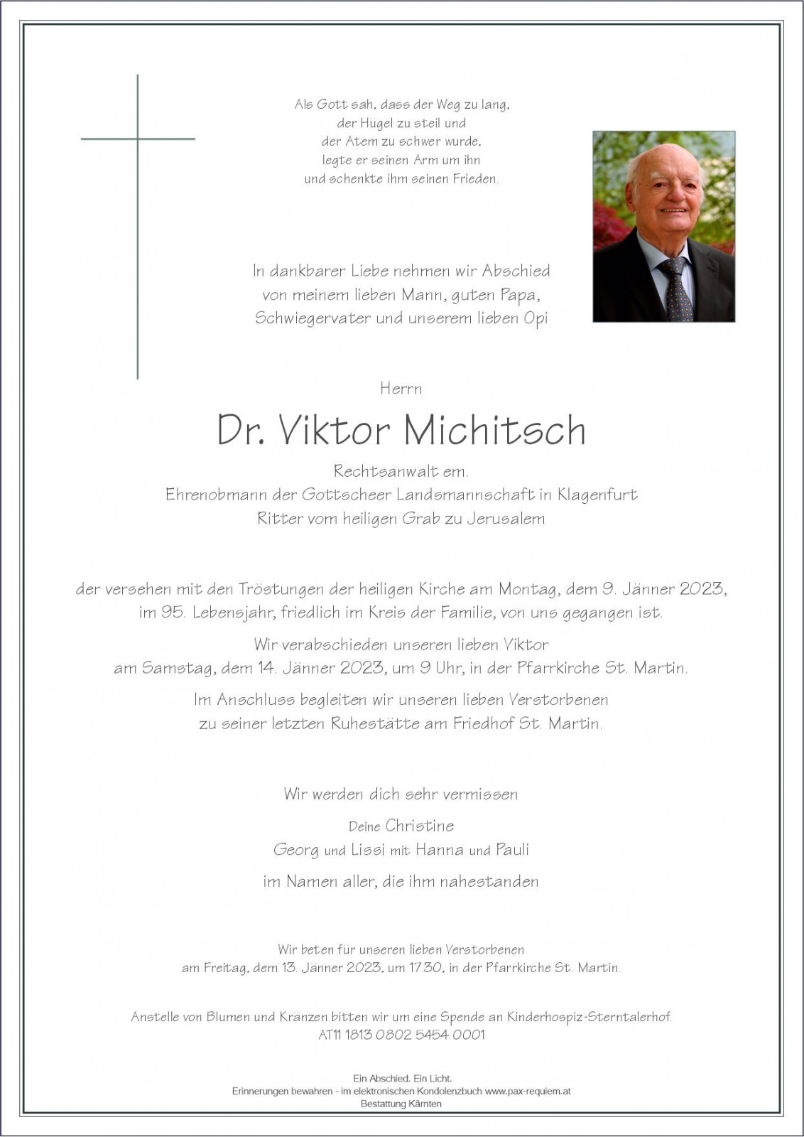 Parte Dr. jur. Viktor Michitsch