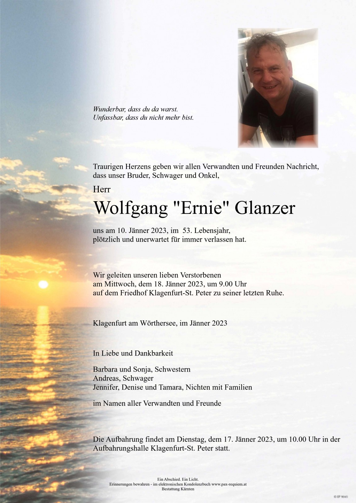 Parte Wolfgang "Ernie" Glanzer