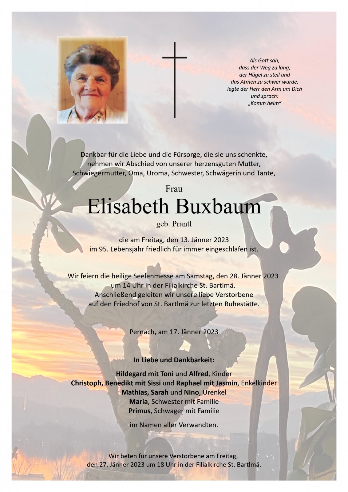 Parte Elisabeth Buxbaum