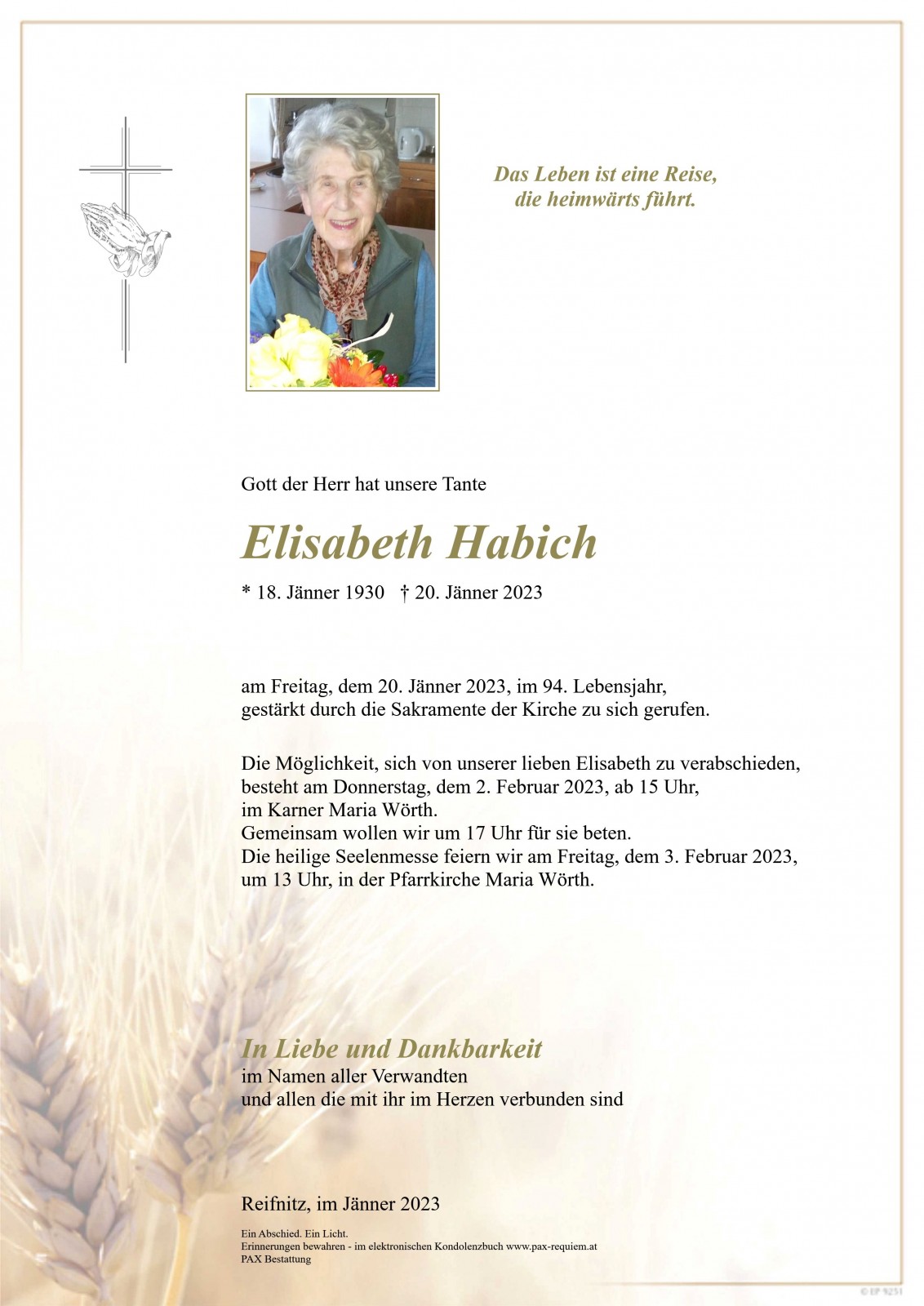 Parte Elisabeth Habich