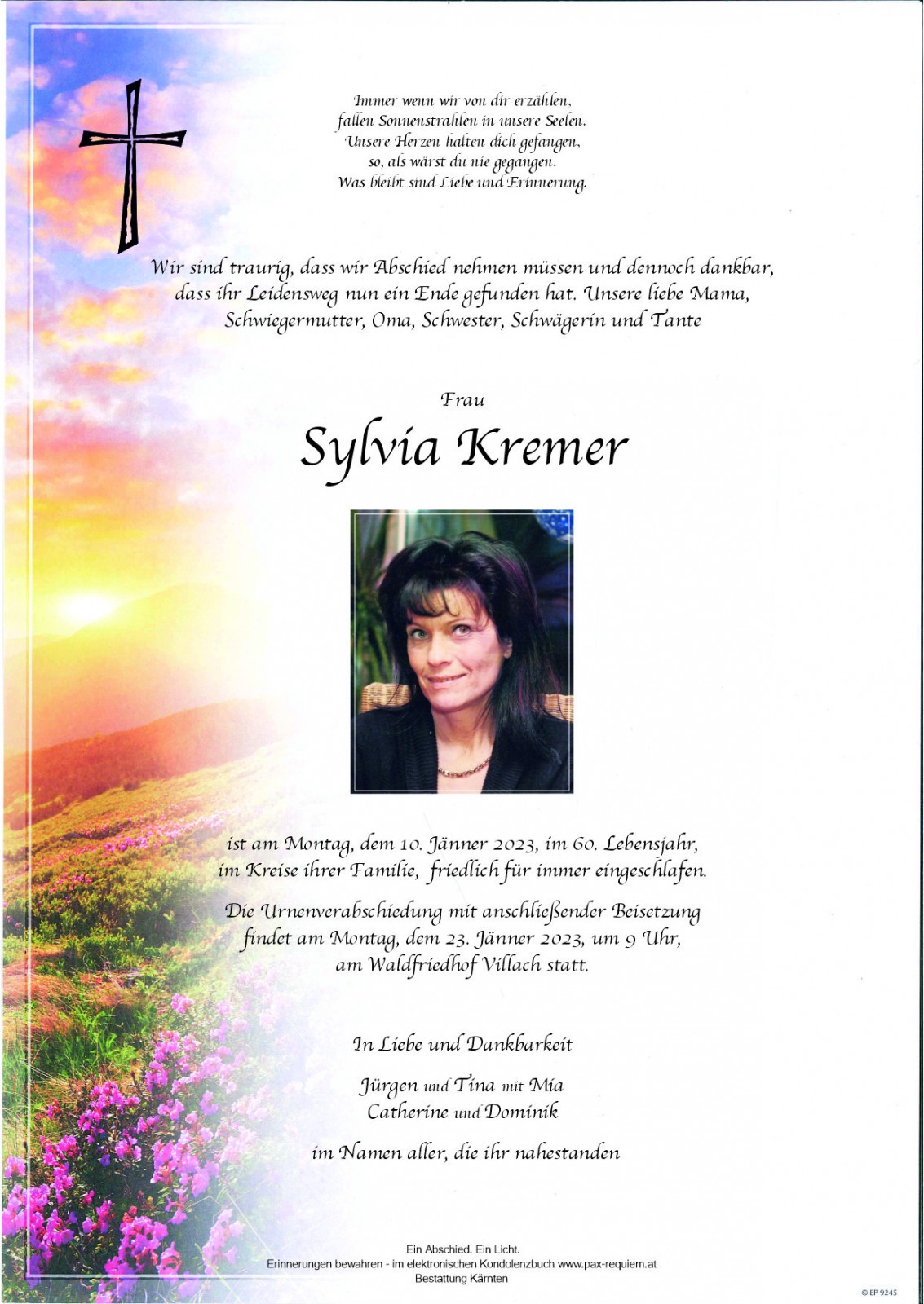 Parte Sylvia Kremer